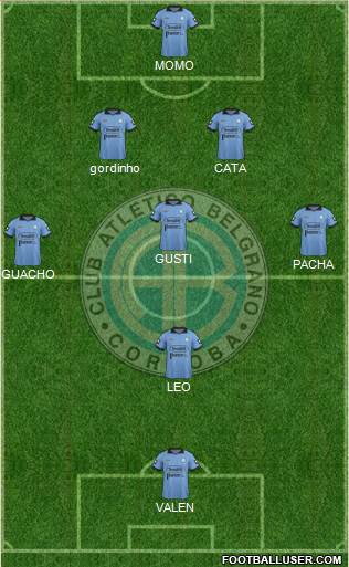 Belgrano de Córdoba Formation 2014