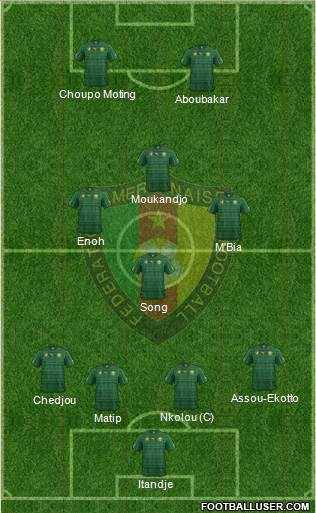 Cameroon Formation 2014