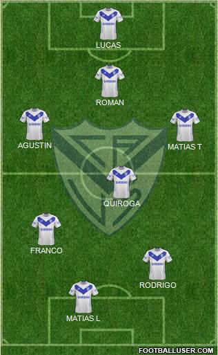 Vélez Sarsfield Formation 2014