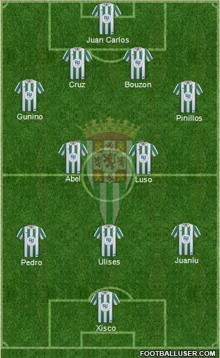 Córdoba C.F., S.A.D. Formation 2014