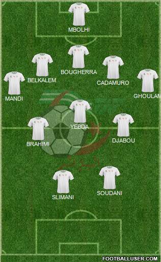 Algeria Formation 2014