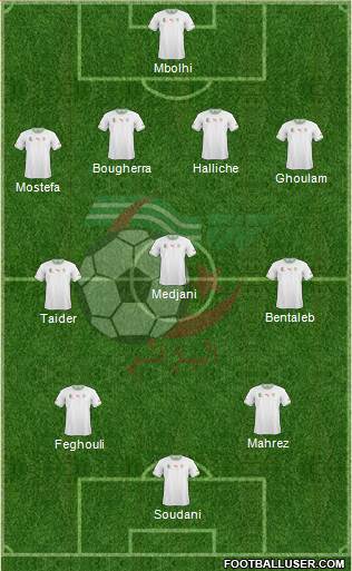 Algeria Formation 2014