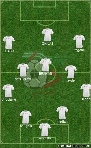 Algeria Formation 2014