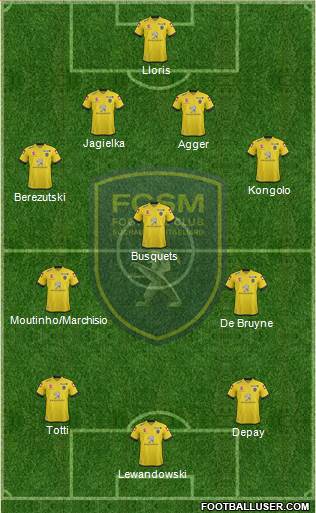 FC Sochaux-Montbéliard Formation 2014