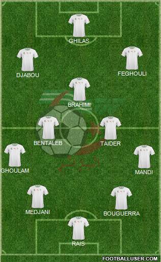 Algeria Formation 2014