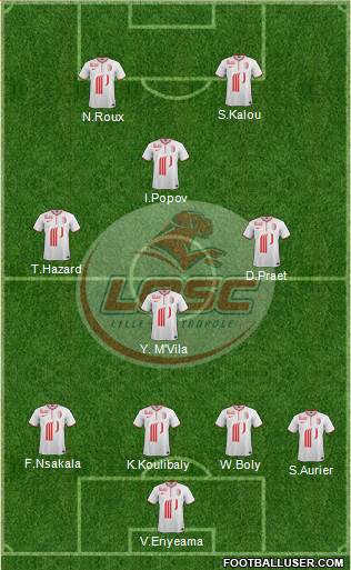 LOSC Lille Métropole Formation 2014