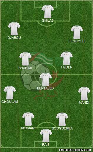 Algeria Formation 2014