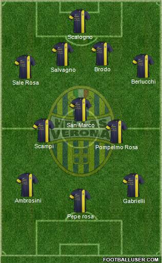 Hellas Verona Formation 2014