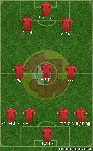 Switzerland Formation 2014