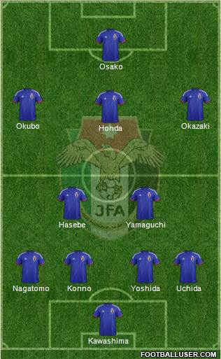 Japan Formation 2014