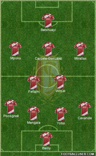 R Standard de Liège Formation 2014