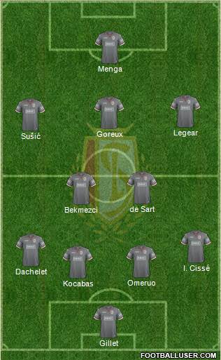 R Standard de Liège Formation 2014