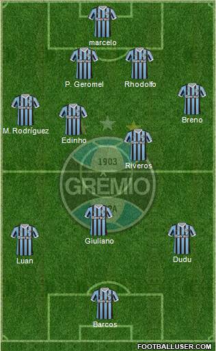 Grêmio FBPA Formation 2014