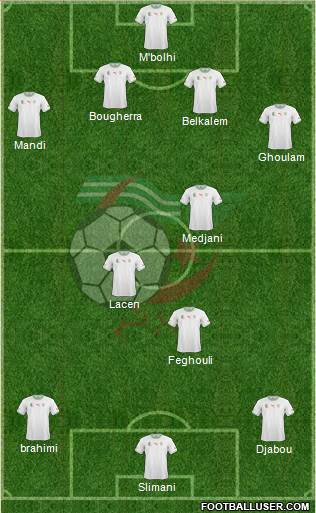 Algeria Formation 2014