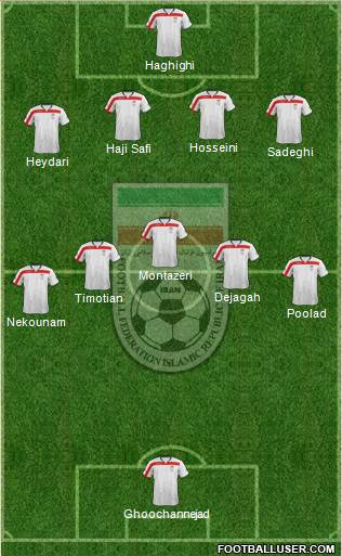 Iran Formation 2014