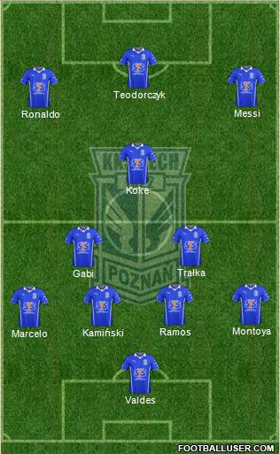 Lech Poznan Formation 2014