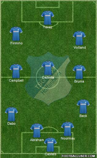 TSG 1899 Hoffenheim Formation 2014