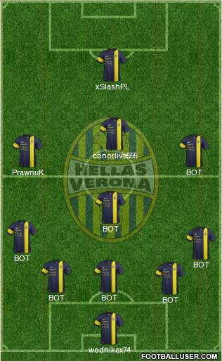 Hellas Verona Formation 2014