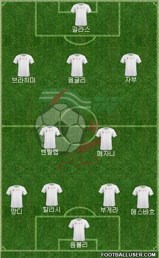 Algeria Formation 2014