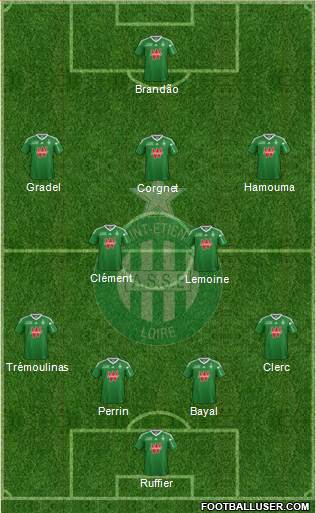 A.S. Saint-Etienne Formation 2014