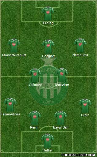 A.S. Saint-Etienne Formation 2014