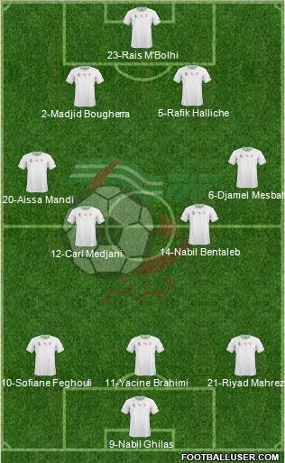 Algeria Formation 2014