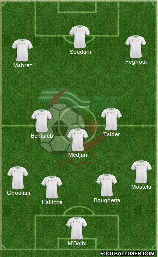 Algeria Formation 2014