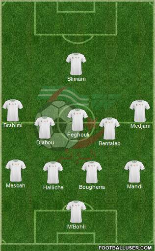 Algeria Formation 2014