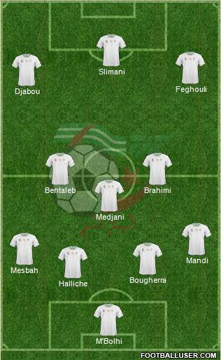 Algeria Formation 2014