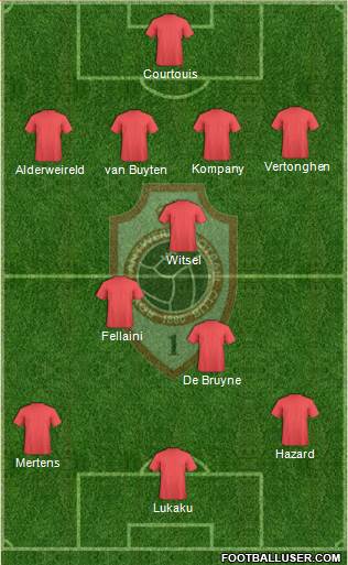 R Antwerp FC Formation 2014