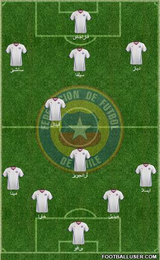 Chile Formation 2014