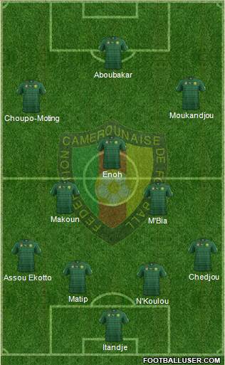 Cameroon Formation 2014