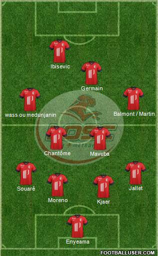 LOSC Lille Métropole Formation 2014