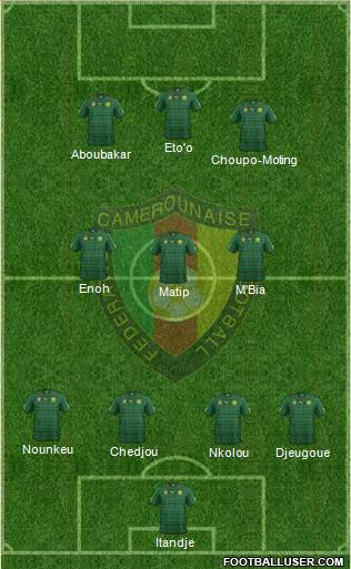 Cameroon Formation 2014