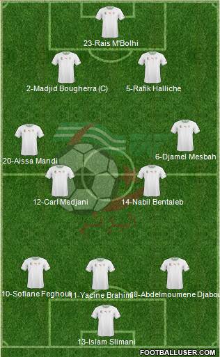 Algeria Formation 2014