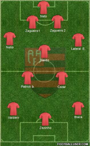 AA Flamengo Formation 2014