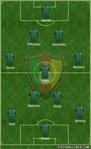 Cameroon Formation 2014