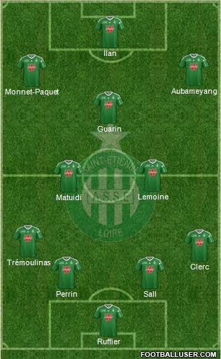 A.S. Saint-Etienne Formation 2014