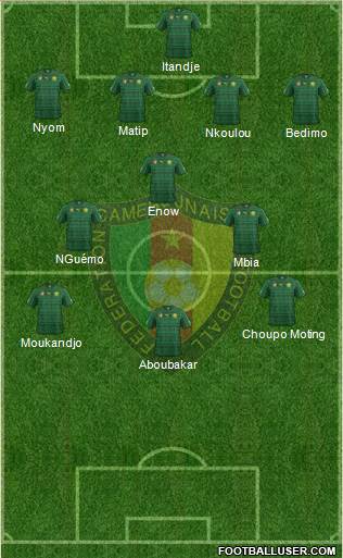 Cameroon Formation 2014