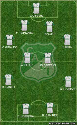 AC Deportivo Cali Formation 2014