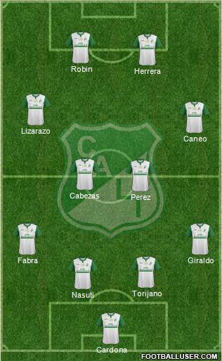 AC Deportivo Cali Formation 2014