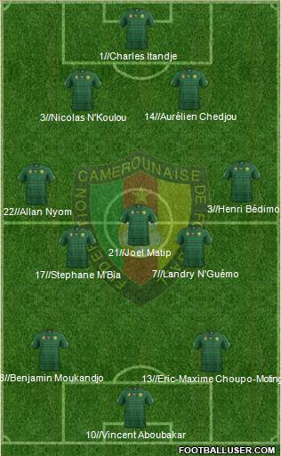 Cameroon Formation 2014