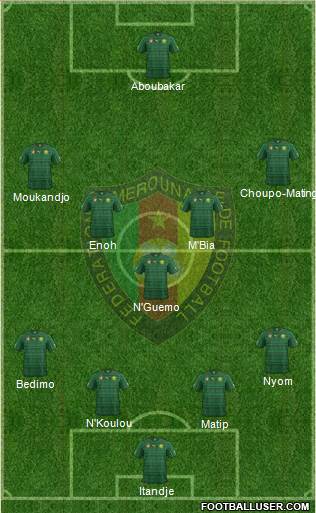 Cameroon Formation 2014