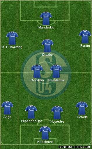 FC Schalke 04 Formation 2014