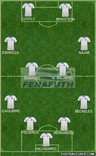 Honduras Formation 2014