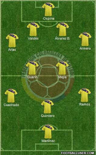 Colombia Formation 2014