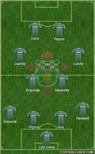 Racing Club de Ferrol S.A.D Formation 2014