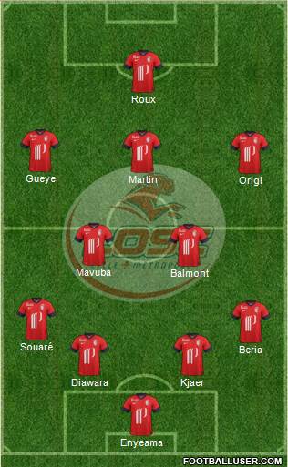 LOSC Lille Métropole Formation 2014