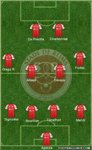 Stade de Reims Formation 2014