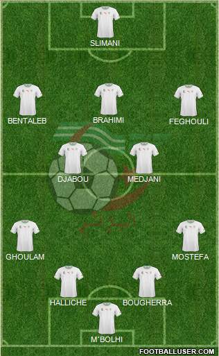 Algeria Formation 2014